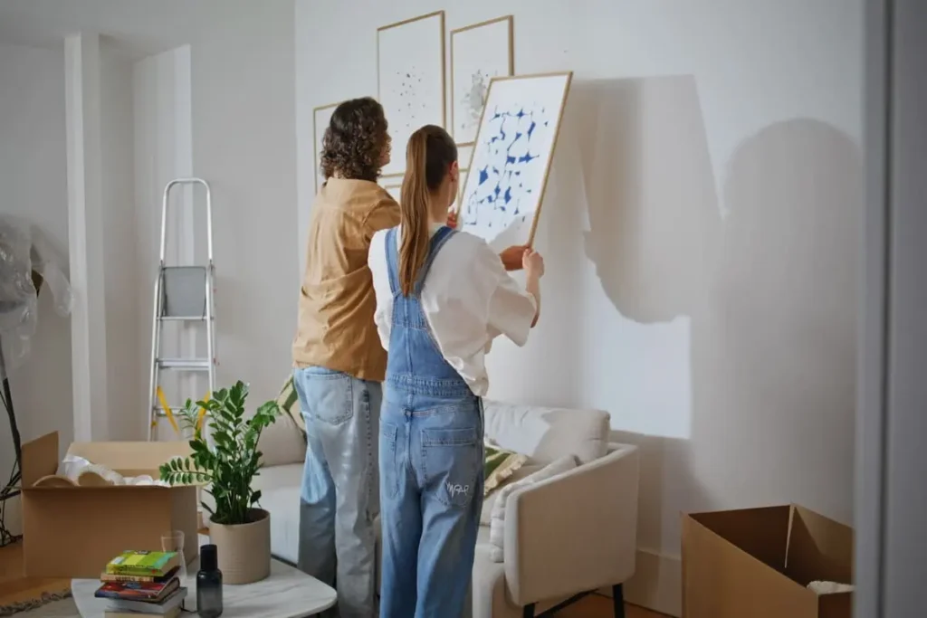 how to decorate an awkward wall the right way