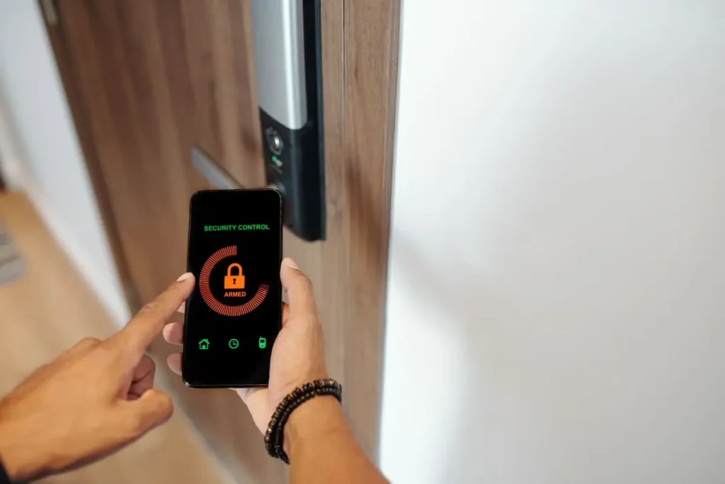 smart lock app security control