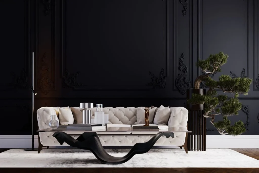 moody decor ideas living room inspiration