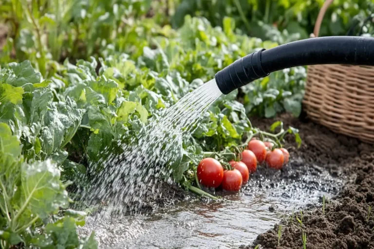 should i water my vegetable garden every day