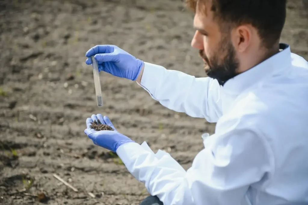testing soil before planting a vegetable garden