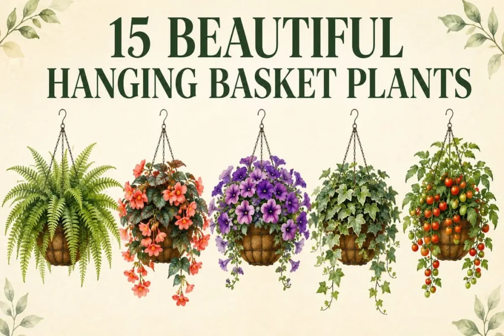 what plants are good for hanging baskets