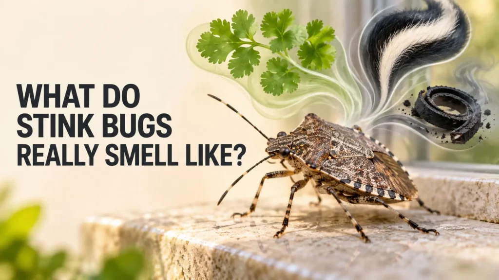 what do stink bugs really smell like